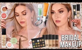 BRIDAL makeup tutorial! 💍 wedding glam using HOLY GRAIL makeup!