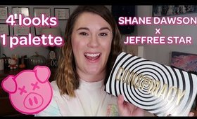 SHANE DAWSON x JEFFREE STAR CONSPIRACY PALETTE TUTORIAL & REVIEW