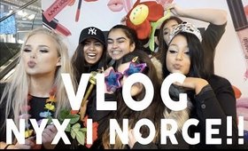 VLOG / NYX I NORGE, MEET & GREET OG FIRST IMPRESSION / AGNES LOVISE