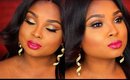 Holiday makeup  - glitter lips - Makeup tutorial Collab/Samantha Vega - Queenii Rozenblad