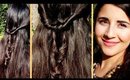 Easy Butterfly Fishtail Braid New Years Eve Hairstyle Tutorial