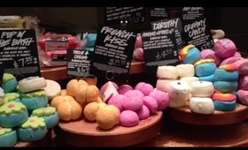 Shop with me at LUSH! Fresh Handmade Cosmetics