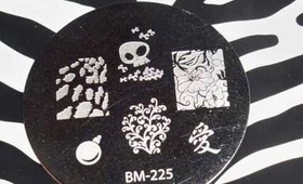 Bundle Monster 25 Nail Art Image Plates Second Series