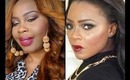 Fall Makeup:Golden Burgundy Eyes With Mac Diva Lipstick Collab With Aymonegirl