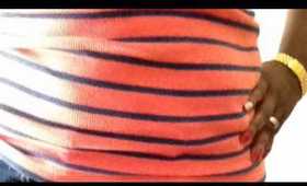 OOTD Stripes&Wedges