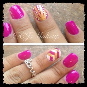 my favorite nail design so fare on my nails