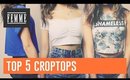 Top 5 crop tops - FEMME