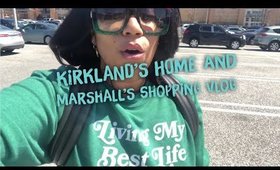 Marshalls and Kirklands Home Decor Shopping Vlog