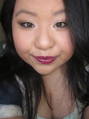 I've been obsessed with this lip color from lorreal's semi new lip stain collection.  