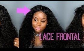 ♡ Installing My Lace Frontal Wig & Hair Update