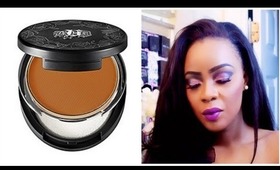 KAT VON D Lock It Powder Foundation Review Deep 66 | First Impression