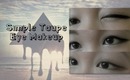 ▲ Simple Taupe Eye Makeup Using Drugstore Items ▲