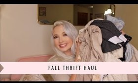 THRIFT HAUL | Fall Clothes