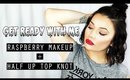 Get Ready With Me: Makeup + Half Up Top Knot