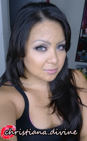 A simpler look spiced up with some falsies. :)