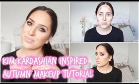 Kim Kardashian Inspired Autumn Makeup | Laura Black