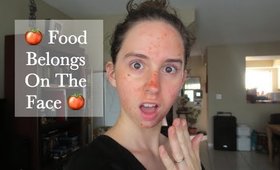 🍅 DIY Tomato Face Mask for Acne, Premature Aging, and Free Radical Damage