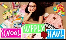 BACK TO SCHOOL SUPPLIES HAUL! 2016