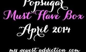 Popsugar Must Have Box April 2014