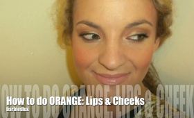 Tackle that Orange! Eyes and Cheeks