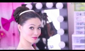 Easy Prom and Wedding Hair Tutorial Updo Style