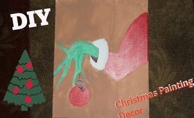 DIY Christmas Painting Decor