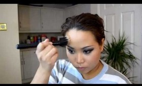 (Thai) Illamasqua smoky eye technique + Contour/Highlight