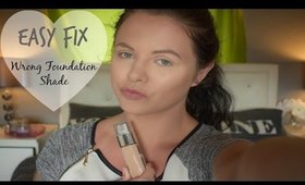Easy Fix - Wrong Foundation Shade