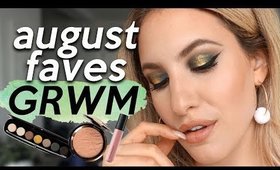 GET READY WITH ME Using My AUGUST FAVORITES! | Jamie Paige