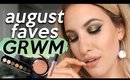 GET READY WITH ME Using My AUGUST FAVORITES! | Jamie Paige