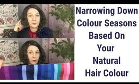 Looking At Your Natural Hair Colour to Rule Out Seasons | Color Analysis | Colour Analysis