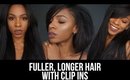 The BEST Clip-Ins For Short, Natural Hair! ▸ VICKYLOGAN