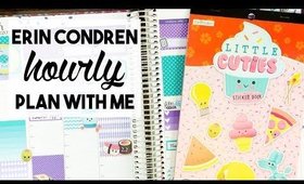 Plan with Me | Using Darice Stickers in My Erin Condren Hourly