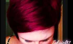 Bright Intense Red Hair
