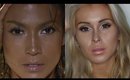 Jennifer Lopez Ft Iggy Azalea Booty - Makeup Tutorial | Theambersbeauty101