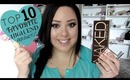 Top 10 Favorite High End Products! (Summer 2013)