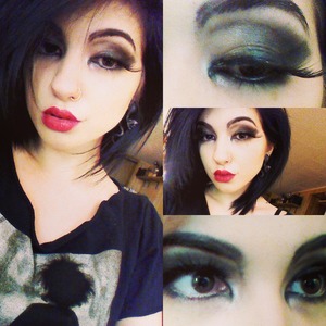 Siouxsie Sioux inspired.