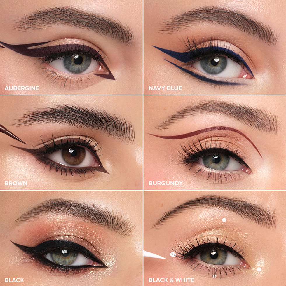 Anastasia Beverly Hills eye models wearing the Liquid Eyeliner