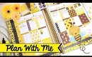 Plan with Me | Erin Condren | Bee & Honey Theme