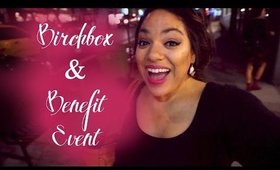 Birchbox & Benefit Event with MakeupAdventures!