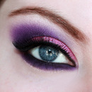 Smokey Purple Eye Makeup