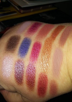 Swatches of Lila palette