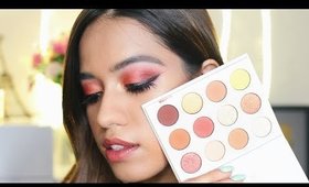 Cranberry Eye Makeup Tutorial With Colourpop Yes Please Palette | Debasree Banerjee