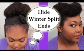 Three Ways to Hide Winter Split Ends