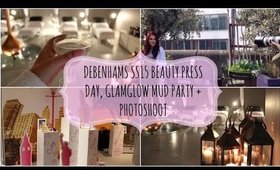 Vlog; Debenhams SS15 Event, Glamglow Mud Party + Photoshoot ♥