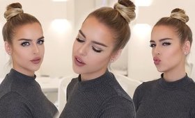 How To: Top Knot (With & Without Extensions!)