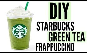 DIY Starbucks Green Tea Frappuccino | BEST RECIPE!!