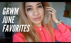 GRWM SUMMER DAY MAKEUP | JUNE FAVORITES