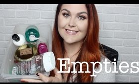 October Empties!