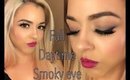 Fall Daytime Smoky Eye & Berry Lip | Beauty by Pinky